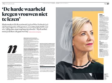 els rozenbroek volkskrant|Bladenmakersicoon Els Rozenbroek overleden: ‘Ze。